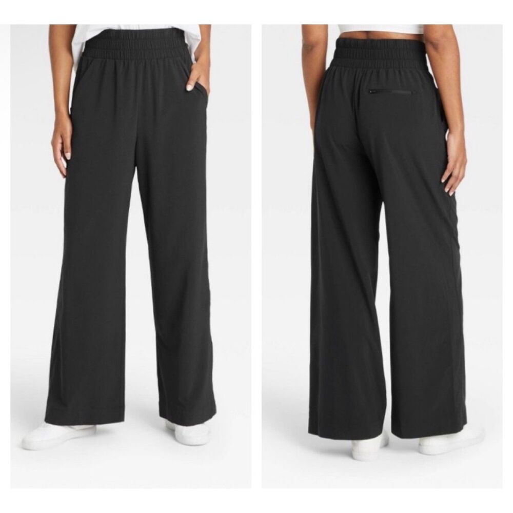 NWT All In Motion High Waisted Wide Leg Pants Medium Long
